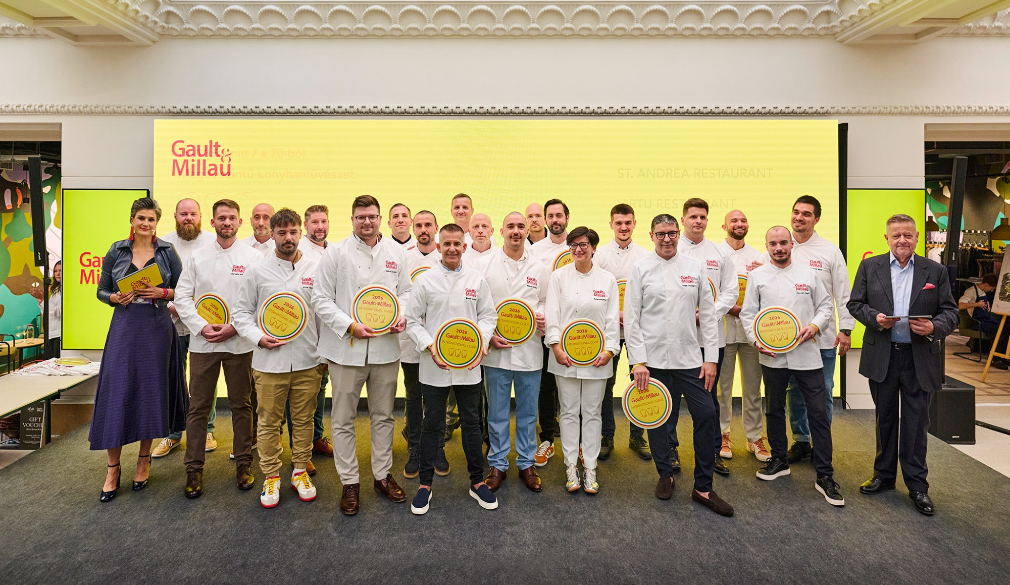 Snaking lines, celebrating chefs and restaurateurs: the 2025 Budapest Gault&amp;Millau Gala